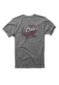 Temple Owls Grey Fade Out Tee