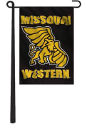 Missouri Western Griffons 13x18 Black Garden Flag