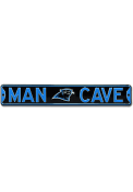 Carolina Panthers 6x36 Man Cave Street Sign
