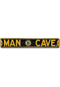Boston Bruins 6x36 Man Cave Street Sign