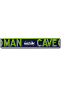 Seattle Seahawks 6x36 Man Cave Street Sign