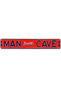Atlanta Braves 6x36 Man Cave Street Sign