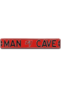 Tampa Bay Buccaneers 6x36 Man Cave Street Sign