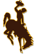 Wyoming Cowboys 12 Steel Logo Sign