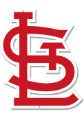 St Louis Cardinals 12 Steel Logo Sign