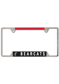 Black Cincinnati Bearcats Metal License Frame