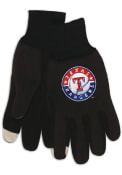 Texas Rangers Technology Gloves - Grey
