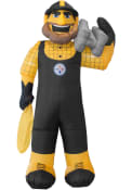 Pittsburgh Steelers Black Outdoor Inflatable 7 Ft Team Mascot