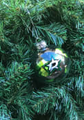 Dallas Stars Tinsel Ball Ornament