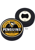 Pittsburgh Penguins Block Textured Opener Hockey Puck