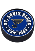 St Louis Blues Established Textured Hockey Puck