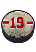 Steve Yzerman Detroit Red Wings Legends Hockey Puck