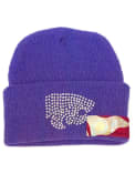 K-State Wildcats Infant Stone Newborn Knit Hat - Purple