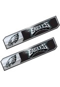 Sports Licensing Solutions Philadelphia Eagles 1.75x8.25 inch 2 Pack Truck Edition Car Emblem - Green