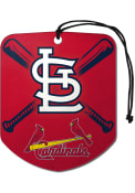 St Louis Cardinals Sports Licensing Solutions 2 Pack Shield Car Air Fresheners - Red