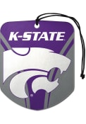 K-State Wildcats Sports Licensing Solutions 2 Pack Shield Car Air Fresheners - Purple