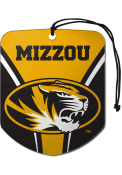 Missouri Tigers Sports Licensing Solutions 2 Pack Shield Car Air Fresheners - Black