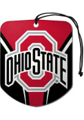 Ohio State Buckeyes Sports Licensing Solutions 2pk Shield Car Air Fresheners - Red
