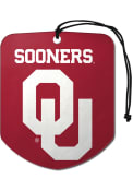 Oklahoma Sooners Sports Licensing Solutions 2 Pack Shield Car Air Fresheners - Red