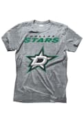 Dallas Stars Grey New Logo Fashion Tee