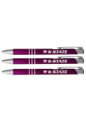 K-State Wildcats 3 Pack Ball Point Pen