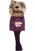 Purple K-State Wildcats Mascot Golf Headcover