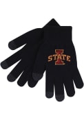 Iowa State Cyclones Womens LogoFit iText Gloves - Black