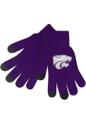 K-State Wildcats Womens LogoFit iText Gloves - Purple
