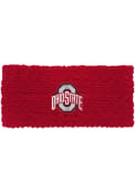 Ohio State Buckeyes Womens Adaline Twist Knit Earband - Red