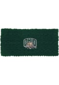 Ohio Bobcats Womens Adaline Twist Knit Earband - Green