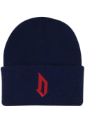 Duquesne Dukes Baby LogoFit Northpole Beanie Knit Hat - Navy Blue