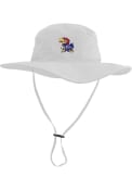 Kansas Jayhawks LogoFit Boonie Bucket Hat - White