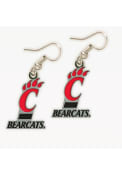 Dangle Cincinnati Bearcats Womens Earrings - Red