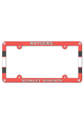 Rutgers Scarlet Knights LP FRAME License Frame