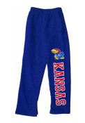 Kansas Jayhawks Toddler Mascot Sweatpants - Blue