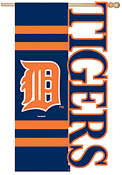 Detroit Tigers Vertical Letter Banner