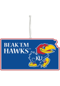 Kansas Jayhawks State Ornament