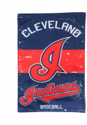 Cleveland Indians Vintage Linen Garden Flag