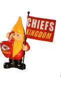 Kansas City Chiefs Flag Holder Gnome