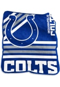 Indianapolis Colts Logo Raschel Blanket