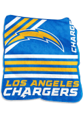 Los Angeles Chargers Logo Raschel Blanket