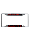 Black Cincinnati Bearcats Alumni Chrome License Frame