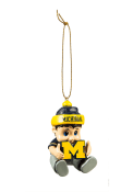 Michigan Wolverines Lil Fan Ornament