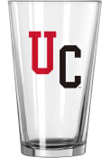 Black Cincinnati Bearcats 16oz Pint Glass