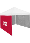 Nebraska Cornhuskers Red 9x9 Team Logo Tent Side Panel