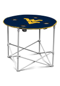 West Virginia Mountaineers Round Tailgate Table