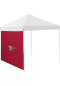San Francisco 49ers Red 9x9 Team Logo Tent Side Panel