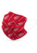 Detroit Red Wings 6 Pack Disposable Fan Mask - Red