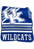 Kentucky Wildcats Team Color Raschel Blanket