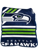 Seattle Seahawks Team Color Raschel Blanket